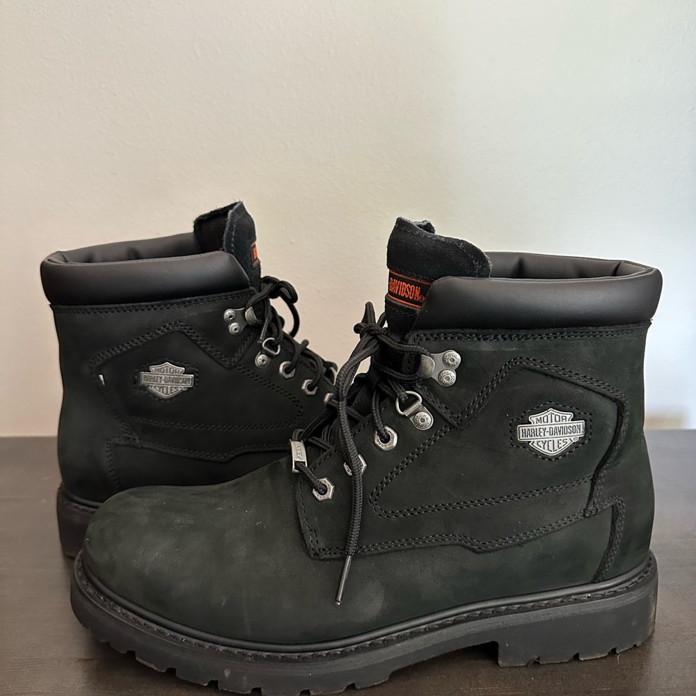 Harley Davidson Riding Boots Black Size 11.5W